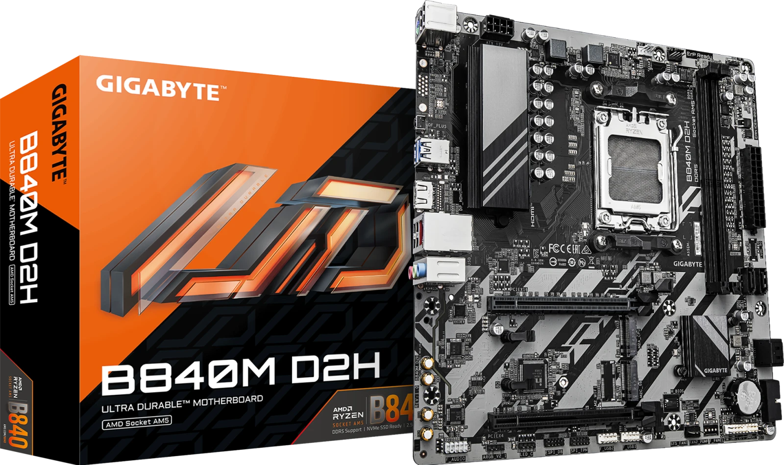 Gigabyte B840M D2H (Rev. 1.0/1.1)